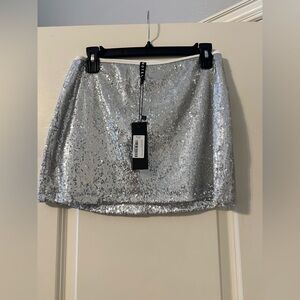 NWT Motel shimmery skirt